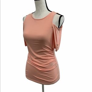 White House Black Market Cold Shoulder Tee Size XS